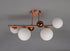 Rome Semi Flush Ceiling 4 Light
